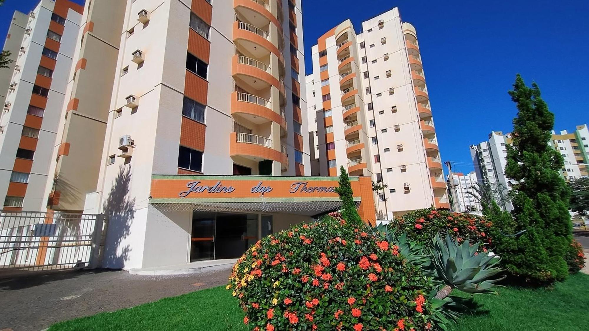 Jardins Das Thermas Caldas Novas - Achei Ferias - Com Roupa De Cama מראה חיצוני תמונה